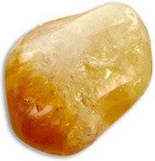 Quartz Citrine Tumbled Stone In Envelope